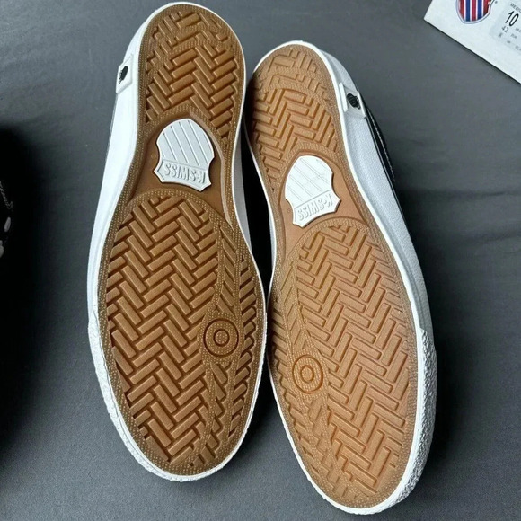 K-SWISS 92925095 CLEAN LAGUNA LOW  (M) Black/White Textile Lifestyle Shoes - Picture 16 of 16